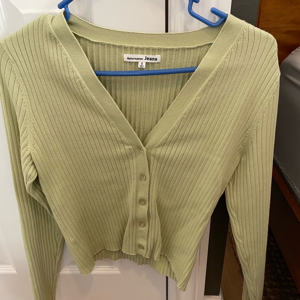 Reformation cardigan